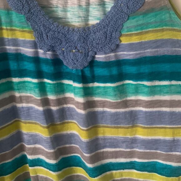 Pre Owned Women’s Lane Bryant Top Banded Bottom Sz 22/24 Casual Comfort Style - Picture 10 of 10
